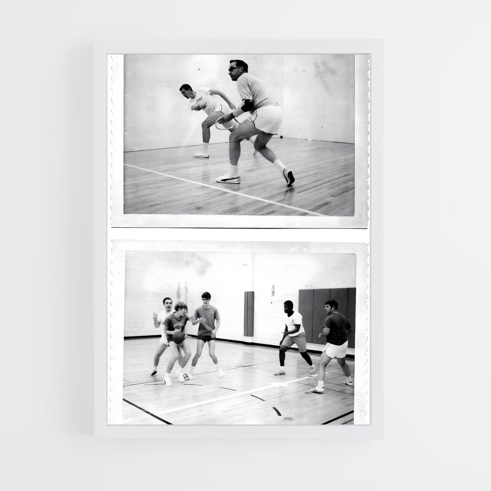 Poster Tennis Energique – affiche Racquetball (vue 3)